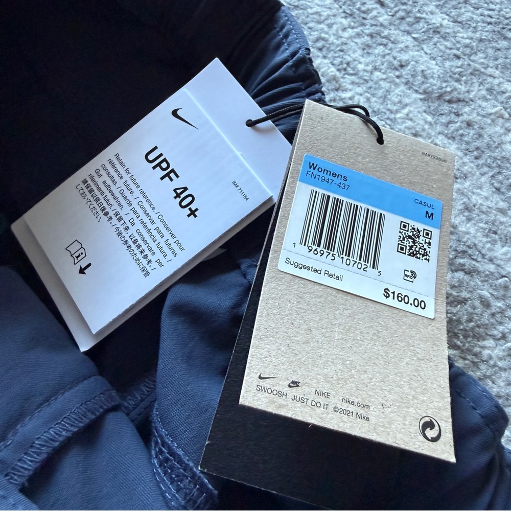 Nike ACG Women's Wide Leg Cargo Pants - Navy Blue - Picture 7 of 7